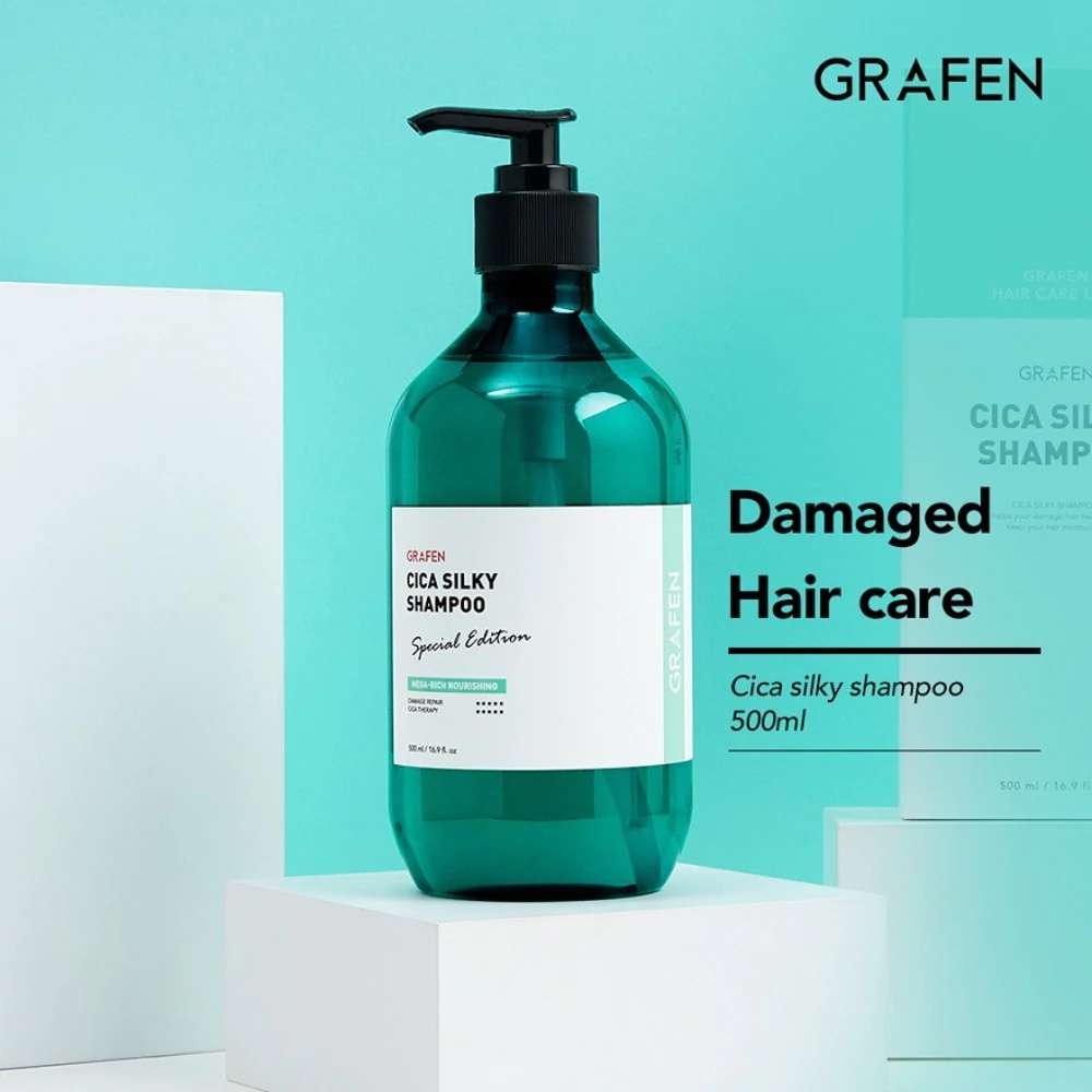 GRAFEN Cica Silky Shampoo 500 ml.