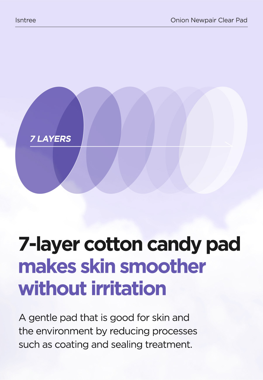 Isntree Onion Newpair Clear Pad 60 Pads