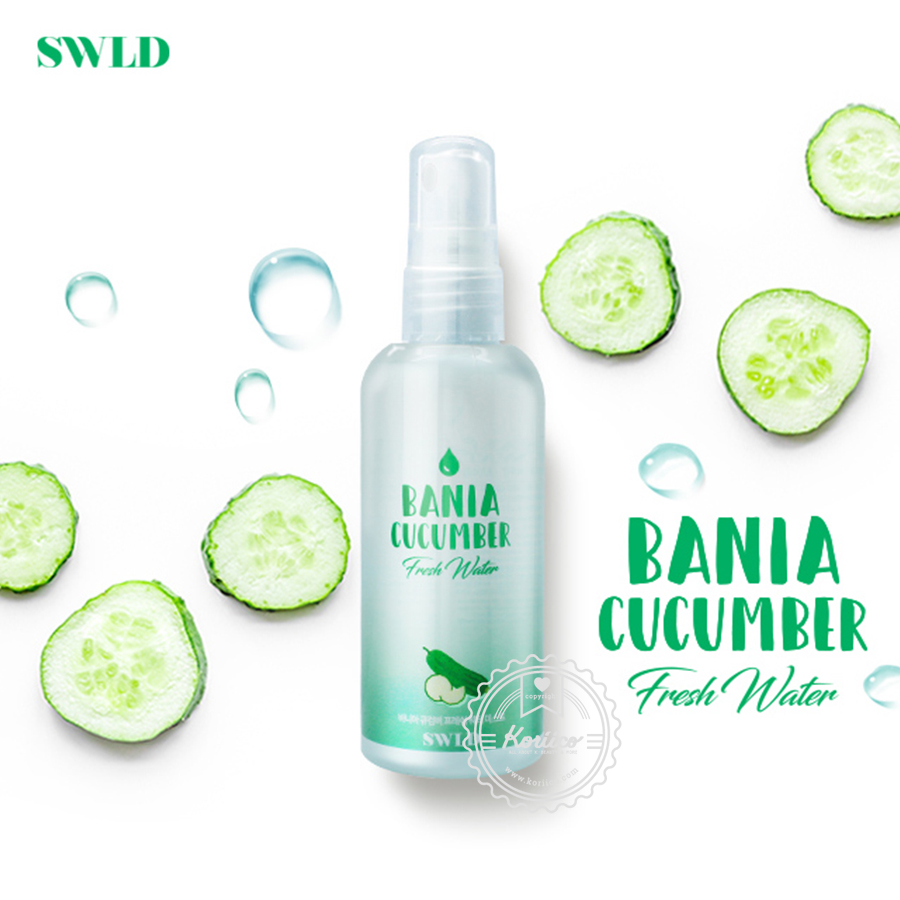 SWLD Bania Cucumber Fresh Water Mist 100 ml.