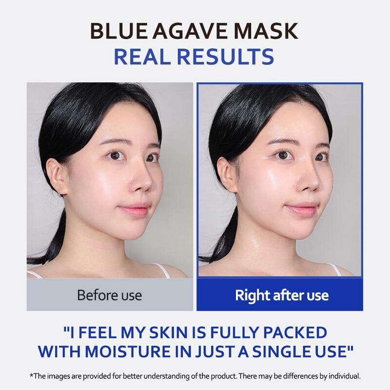 T'else Blue Agave Hyaluronic Acid Mask 25 ml. 1 แผ่น