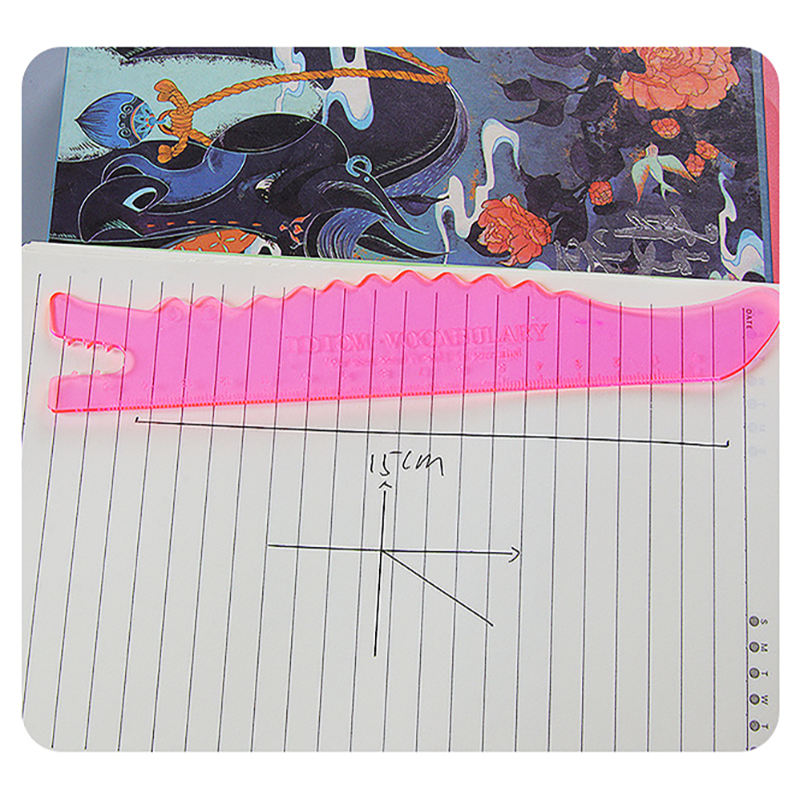 🌈📏ไม้บรรทัด 15cm แบบใส Animal🐱🌈Ruler📌เลือกแบบคละสี✅พร้อมส่งในไทย ไม้บรรทัดพลาสติก เครื่องเขียน