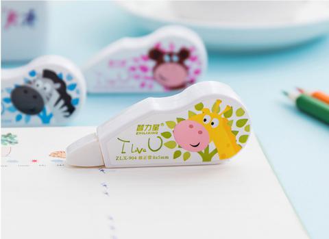 🔥เทปลบคำผิดลายการ์ตูนรวมสัตว์ 8m ✔️พร้อมส่ง (🎲คละลาย) เครื่องเขียน ราคาส่ง อุปกรณ์ลบคำผิด