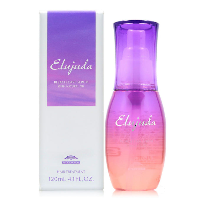 Milbon Elujuda Bleach Care Hair Serum 120 ml. เซรั่มดูแลสำหรับผมฟอก