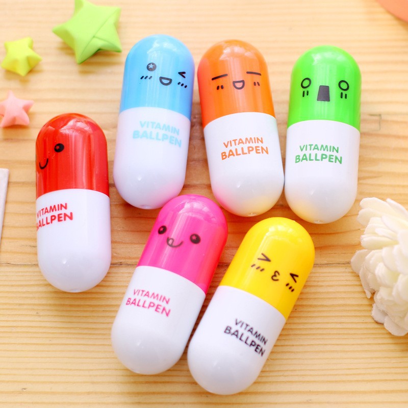 🔥 HoT 🔥 ปากกาแคปซูล ✔️พร้อมส่ง Ohwowshop ปากกาลูกลื่น ปากกาแฟนซี