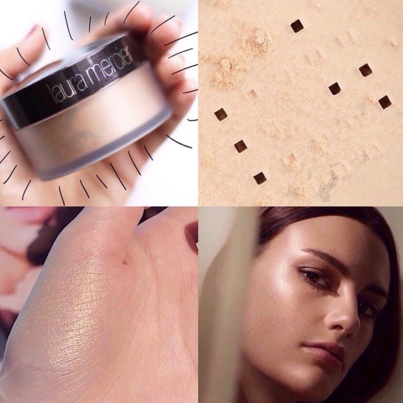 Laura Mercier Translucent Loose Setting Powder 9.3 g. #Glow (ไม่มีพัฟ)