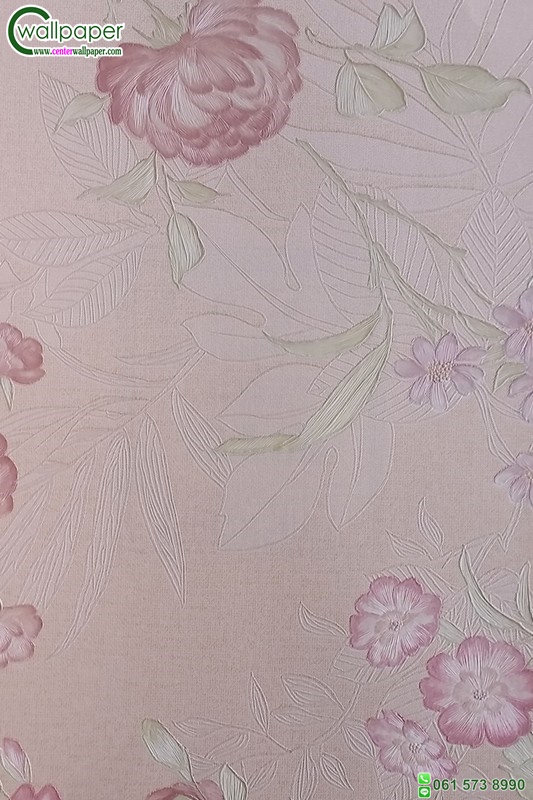 วอลเปเปอร์ติดผนังลายดอกไม้วินเทจ