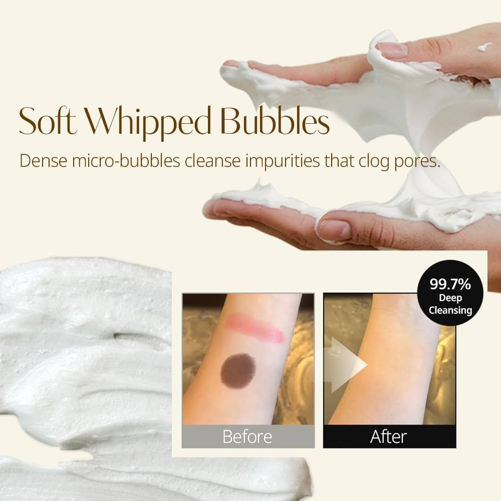 Hetras Mega Bubble Foam Cleanser 210 ml.