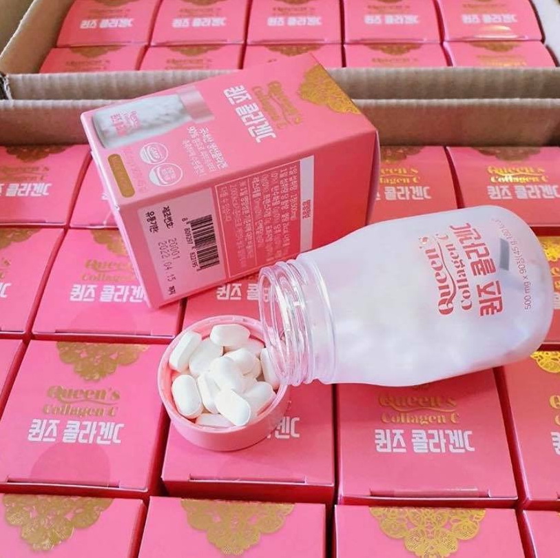 Queen's Collagen C (90 เม็ด)