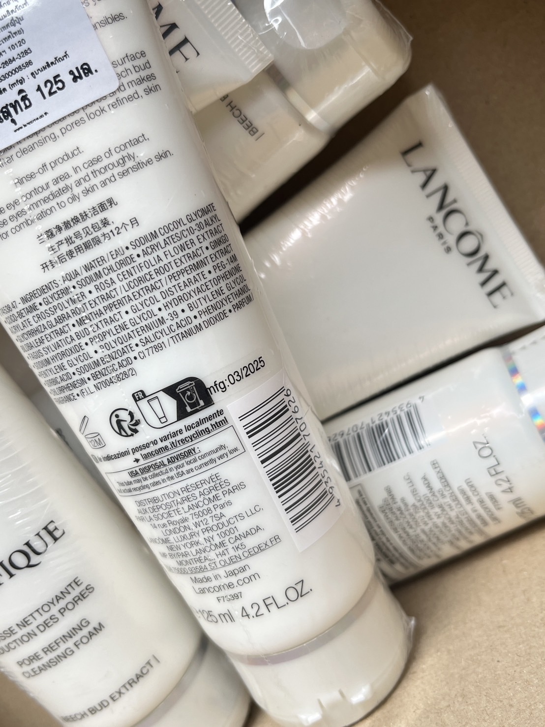 Lancome Clarifique Pore Refining Cleansing Foam 125 ml.