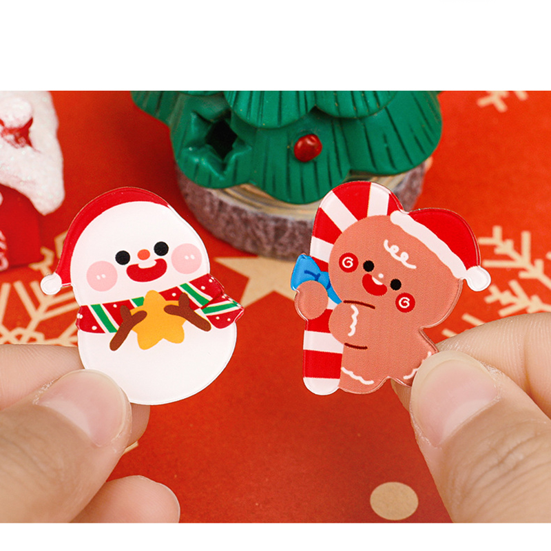 🎄🧷เข็มกลัด🎄⭐เซ็ทซานตาซานต้าคลอสและคริสมาสต์📌เลือกลายได้ ราคาะ 3 บาท✔️พร้อมส่ง Ohwowshop เข็มกลัด เข็มกลัดอะคริลิค christmas ซานต้า