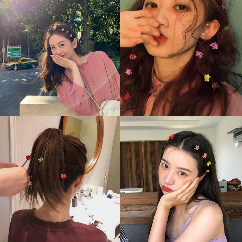 กิ๊บติดผม กิ๊บติดผมมินิ ตัวหนีบผม 1บาท มินิแบบใส 🌸 กิ๊บจิ๋ว ✔️พร้อมส่ง 🎲คละสี ohwowshop เครื่องประดับ