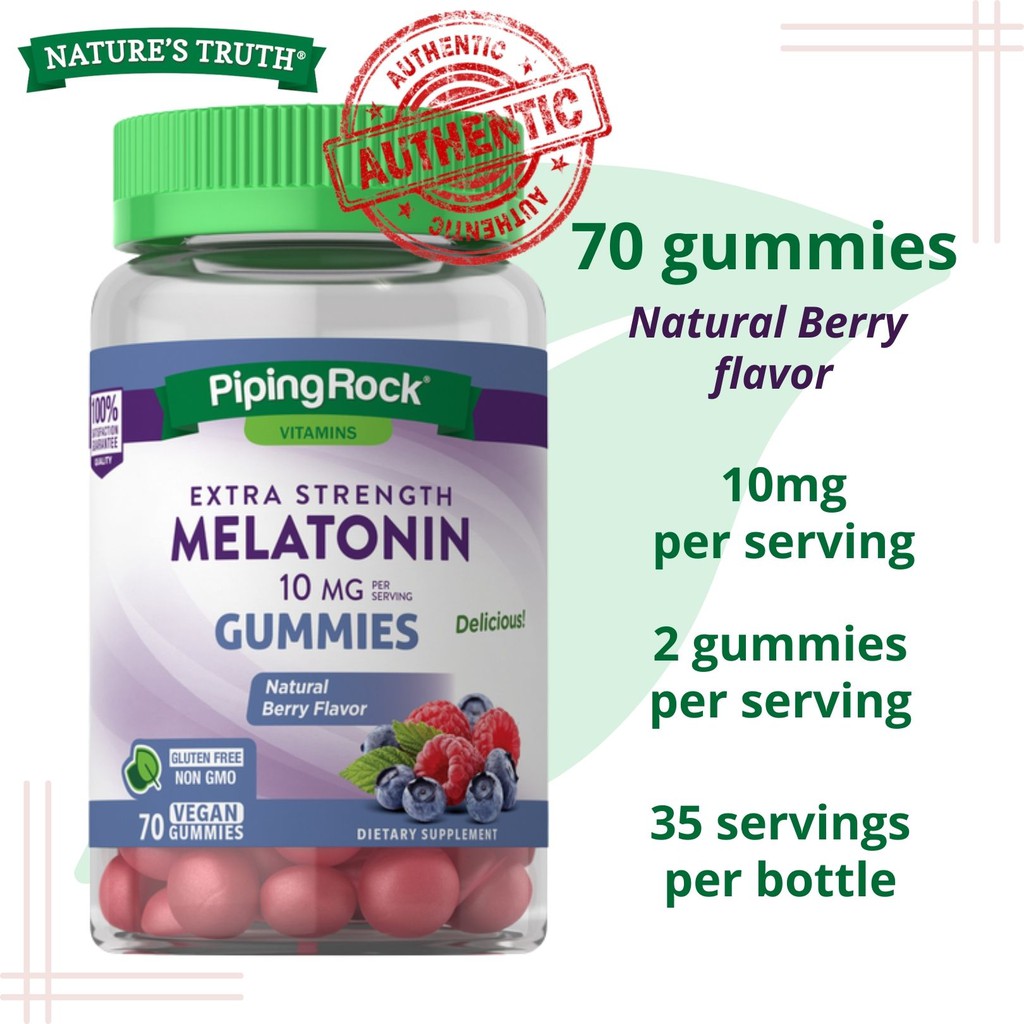 Nature's Truth Melatonin 10 mg. Gummies 70 Gummies