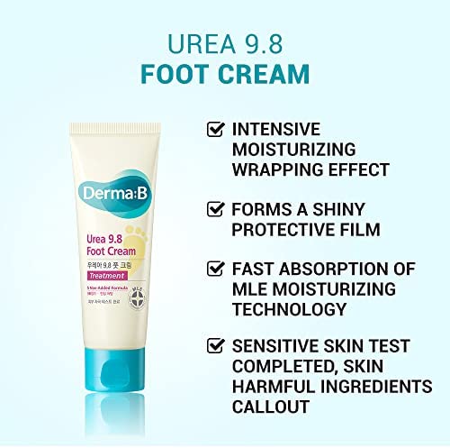 Derma:B Urea 9.8 Foot Cream 80 ml.