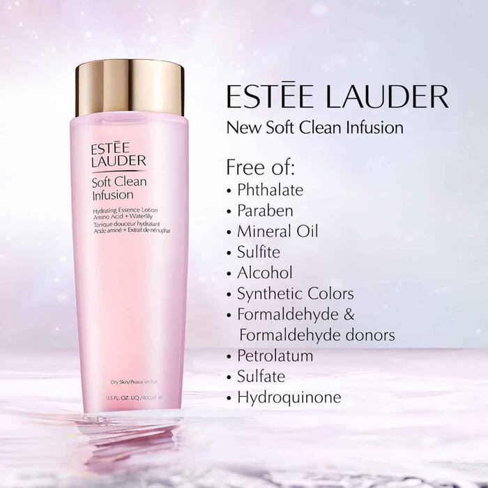 Estee Lauder Soft Clean Infusion Hydrating Essence Lotion 400 ml.