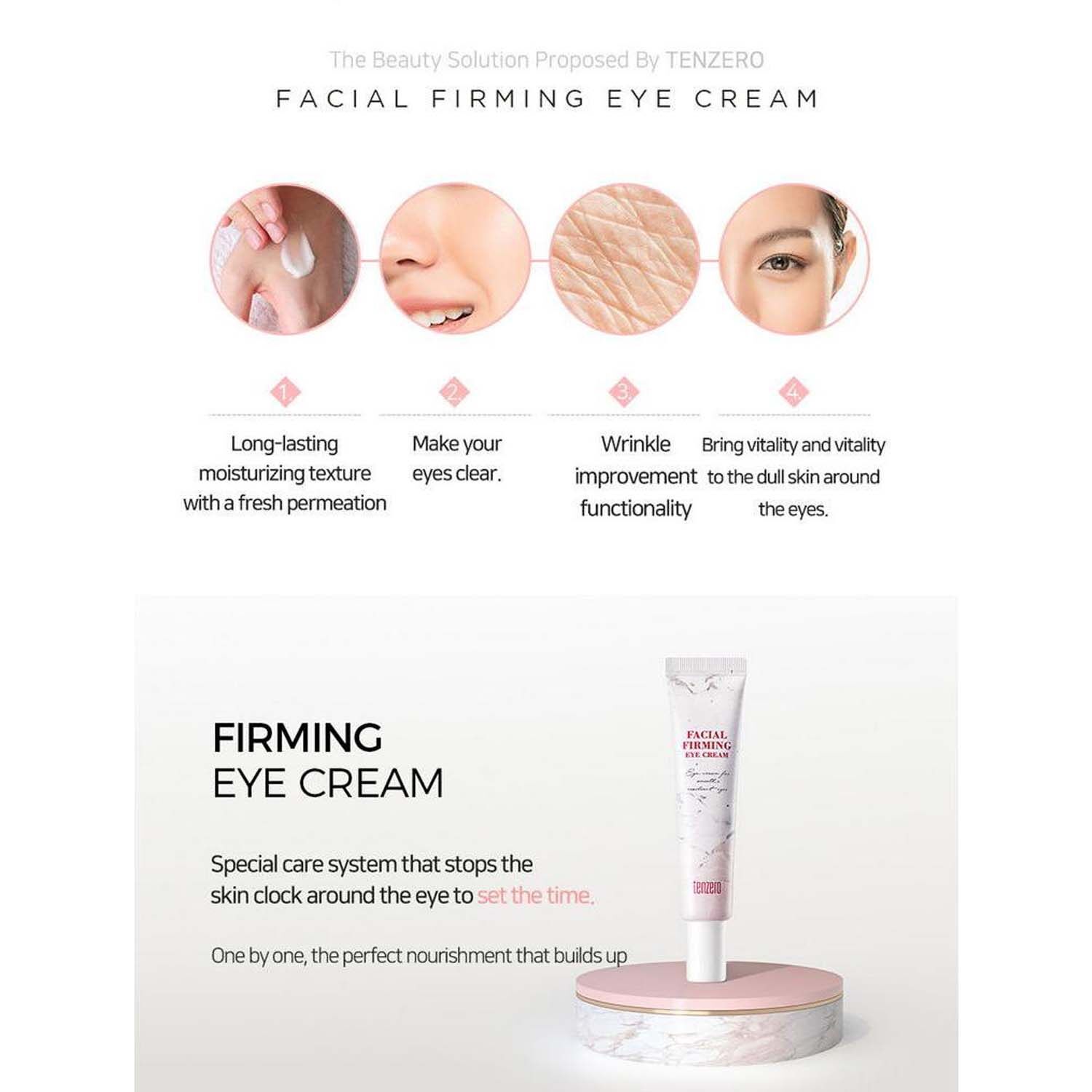 TENZERO Facial Firming Eye Cream 12 ml.