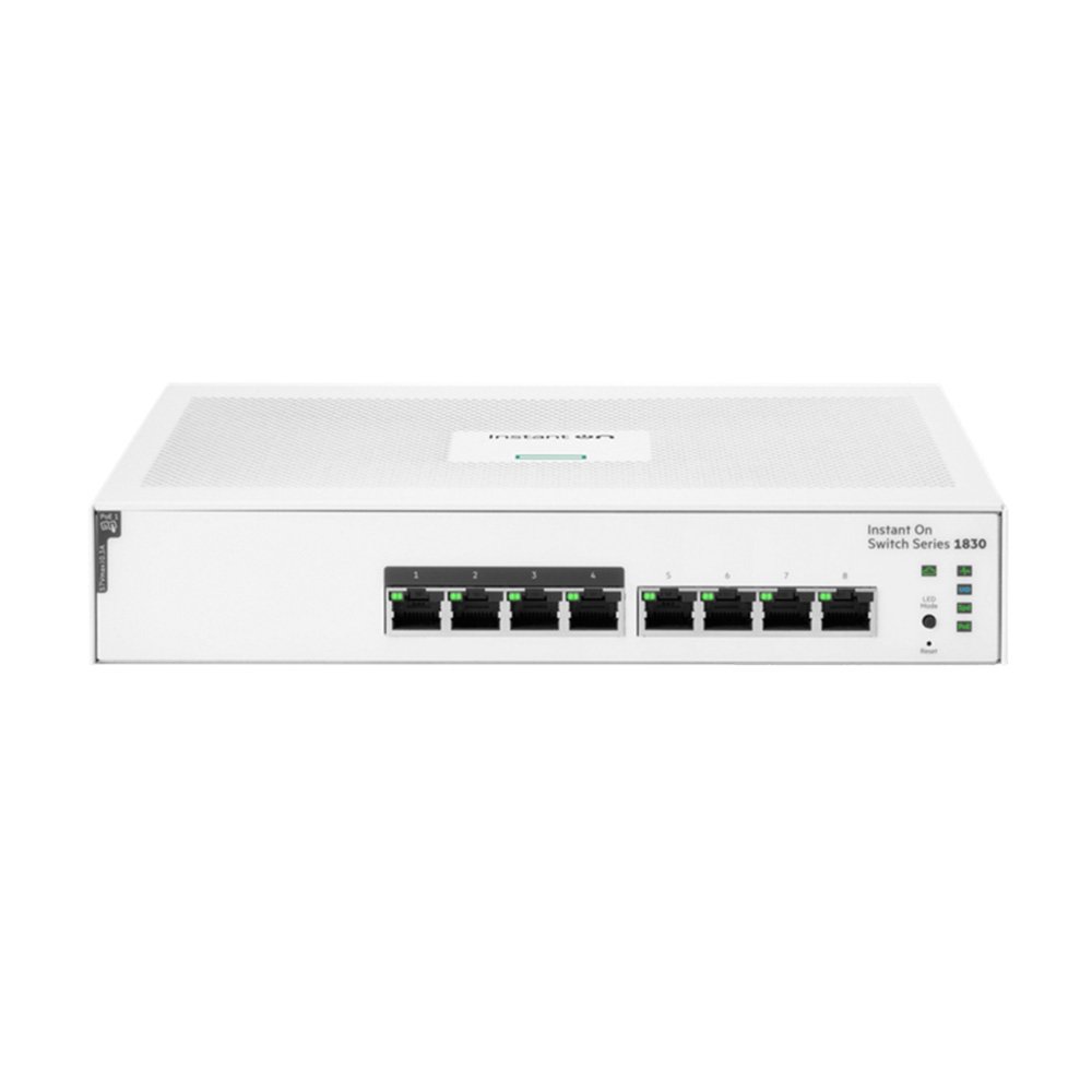 (JL811A) Aruba Instant On 1830 8G 4p Class4 PoE 65W SW