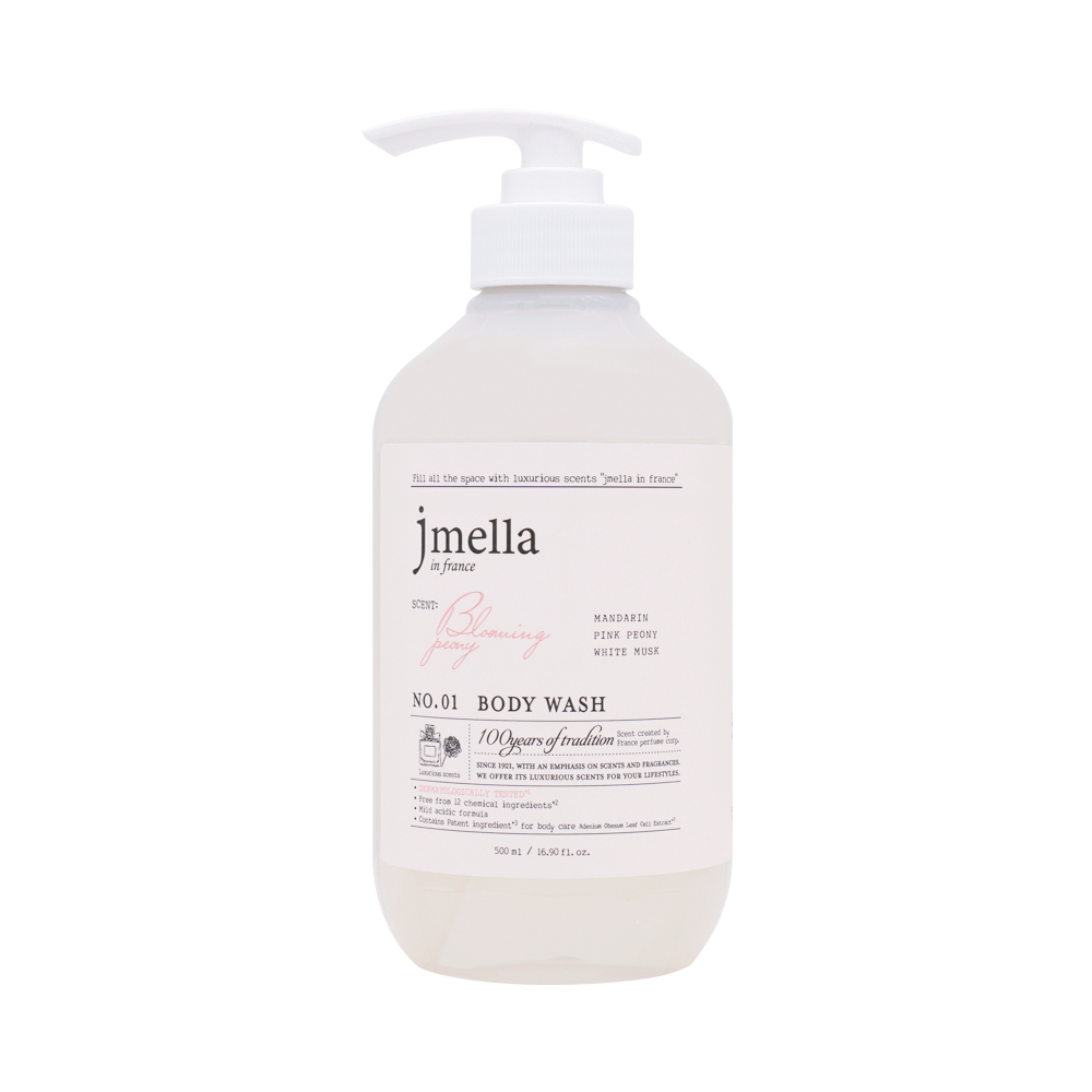 Jmella in France Body Wash 500 ml. #No. 1 Blooming Peony
