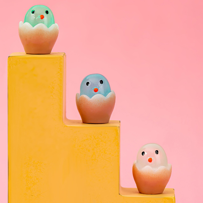 🐷ตุ๊กตาเรืองแสงจิ๋ว🦆⭐ของตกแต่ง งานDIY ขนาดเล็ก📌พร้อมส่งในไทย ตกแต่งบ้าน ตุ๊กตา