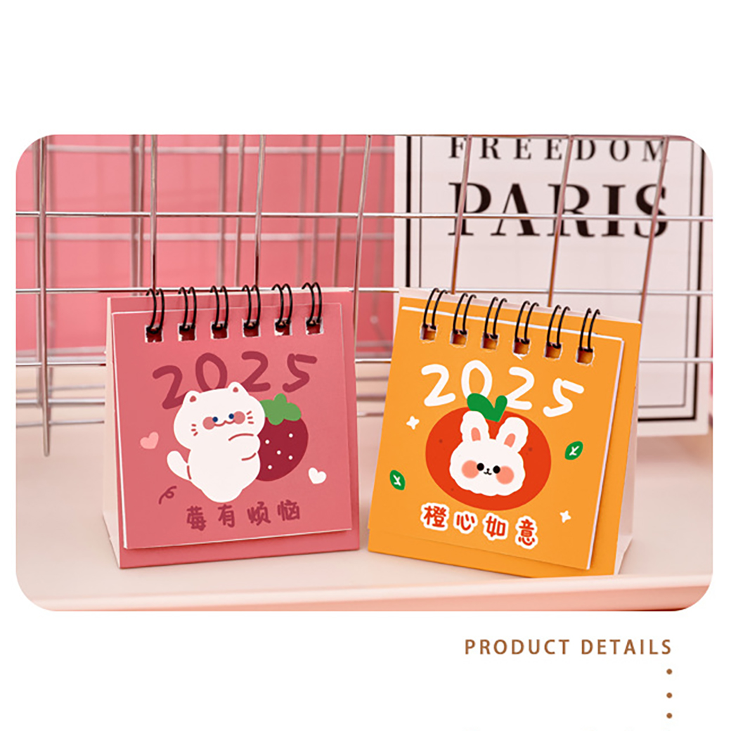 ⭐📆ปฎิทิน Mimiน่ารัก⭐ปี 2025 เลือกลาย✔️พร้อมส่งในไทย ปฏิทินตั้งโต๊ะ 2568 ปฎิทินขนาดพกพา ของแจกปีใหม่