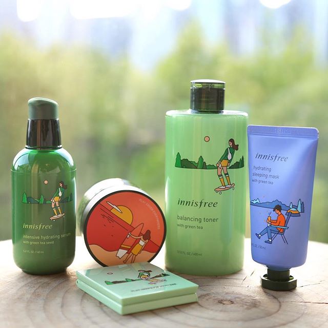 Innisfree Green Tea Seed Serum New 2018 160 ml.