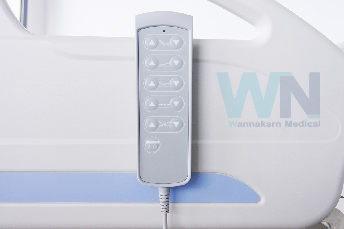 Multifunction Electric ICU Bed DA-2 เตียงผู้ป่วยปรับไฟฟ้า ไอ.ซี.ยู. 5 ฟังก์ชั่น