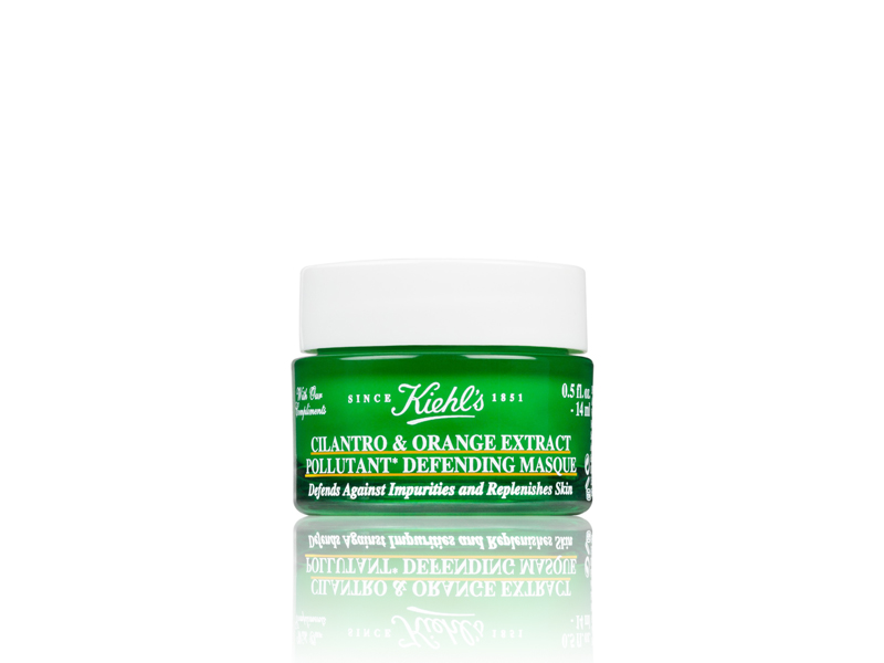 Kiehl's Cilantro and Orange Extract Pollutant Defending Masque 14 ml.