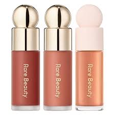 Rare Beauty Mini Blush and Luminize Trio (Virtue, Beloved, Enliven)