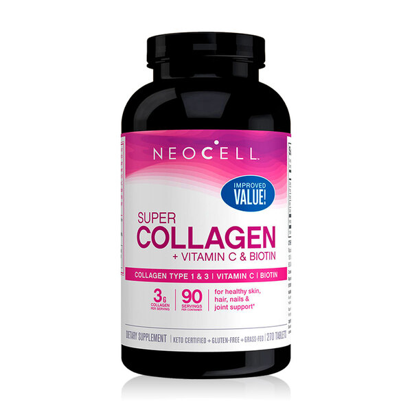 Neocell Super Collagen+C 6000 mg. 270 Tablets