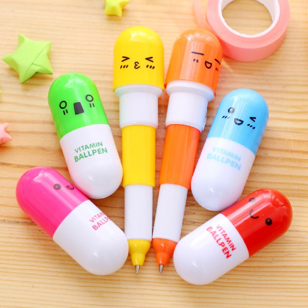 🔥 HoT 🔥 ปากกาแคปซูล ✔️พร้อมส่ง Ohwowshop ปากกาลูกลื่น ปากกาแฟนซี