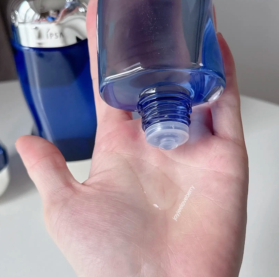 IPSA Facial Treatment The Time Reset Aqua LB (Limited Edition) Dark and Deep Blue Bottle 200 ml.