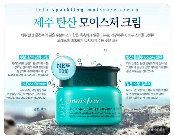 Innisfree Jeju Sparkling Moisture Cream