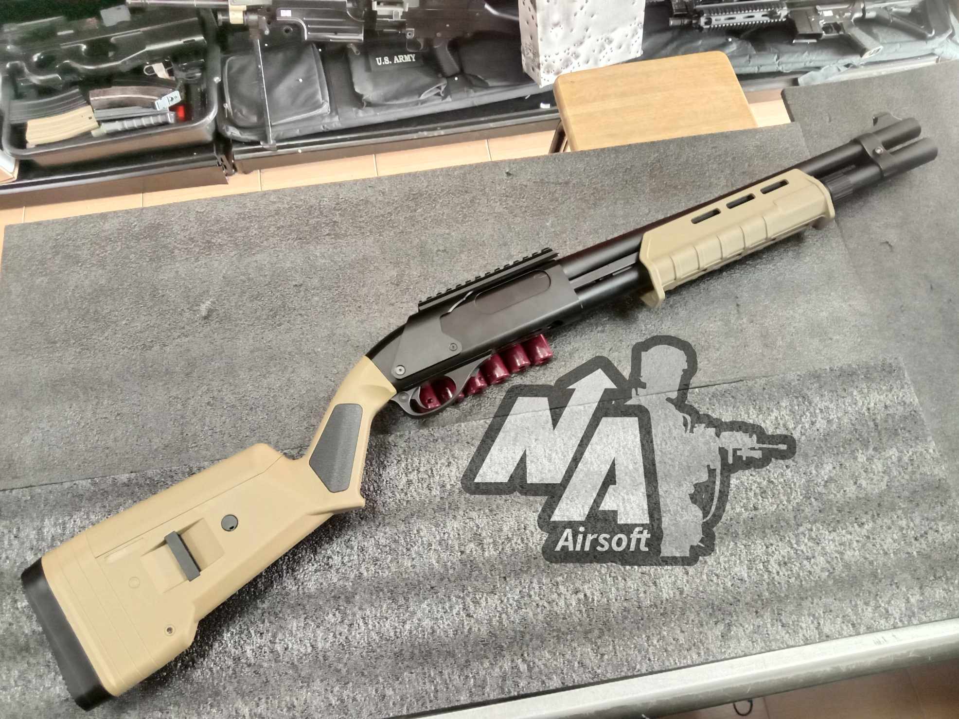 Golden Eagle 8888T M870 Tactical Magpul GAS (มือสอง)