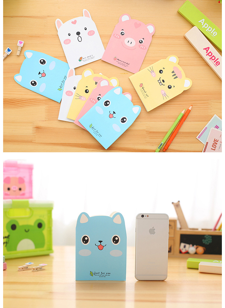 สมุดบันทึกโน๊ตสัตว์ [คละสีคละลาย] เล่มละ 3 บาท Ohwowshop