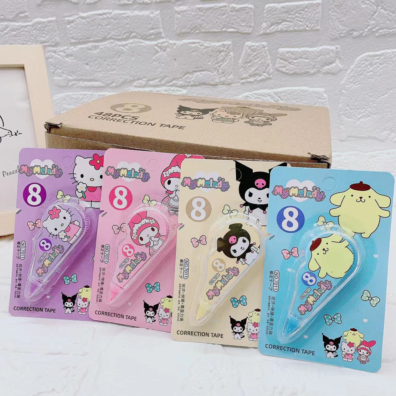 🌈⭐เทปลบคําผิด⭐🌈ลายการ์ตูนดัง No.8📌สุ่มลาย ราคา 8 บาท/ชิ้น✔️พร้อมส่ง Ohwowshop เครื่องเขียน ลบได้