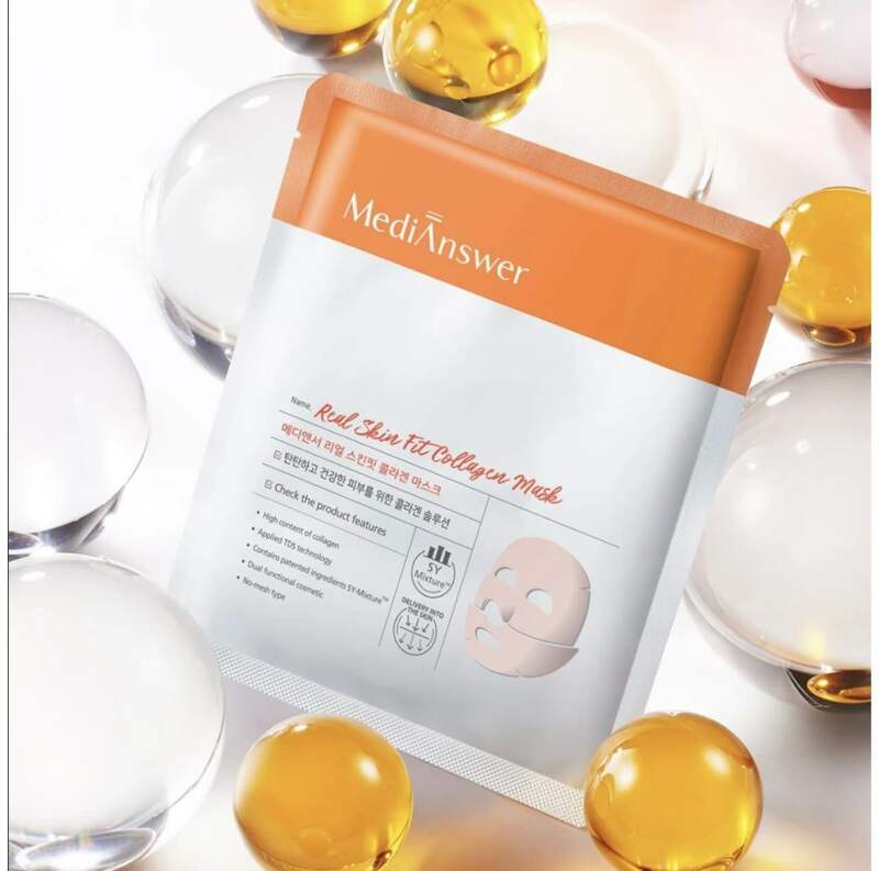 MediAnswer Real Skin Fit Collagen 1 แผ่น