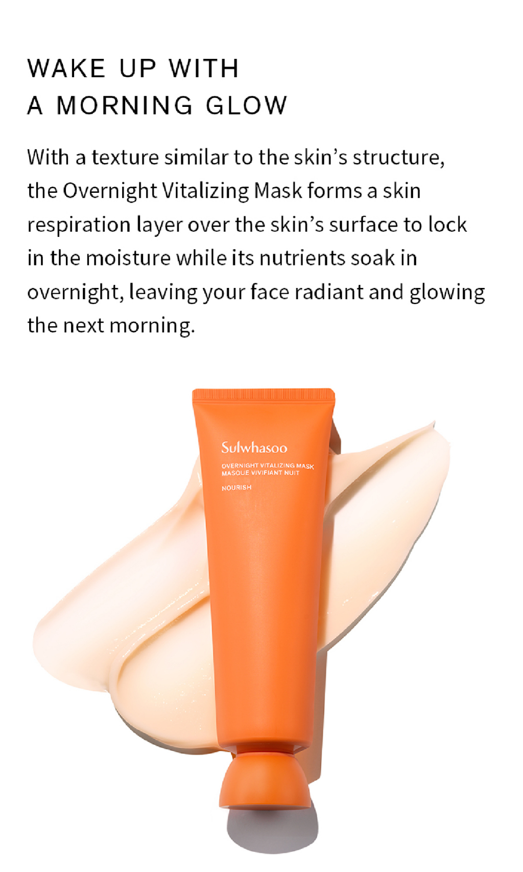Sulwhasoo Overnight Vitalizing Mask 120 ml (New Package)