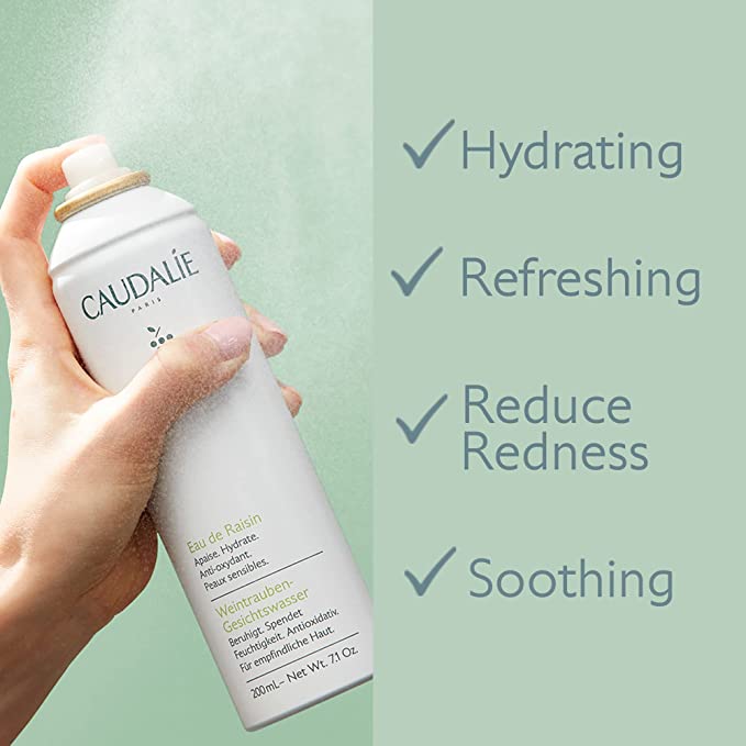 Caudalie Grape Water Moisturizing Face Mist 75 ml.