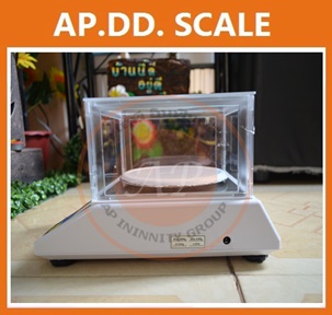 ตาชั่งดิจิตอล เครื่องชั่งดิจิตอล เครื่องชั่งแบบตั้งโต๊ะ Digital Scale 2kg ความละเอียด 0.01g ทศนิยม 2 ตำแหน่ง AMPUT รุ่น APTP457B