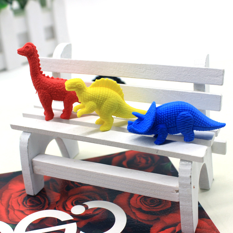 🌈ยางลบรูปทรง🦕🦖ยางลไดโนเสาร์ หลาก สุ่มคละสี✅พร้อมส่งในไทย ยางลบ เครื่องเขียน ลบคำผิดดินสอ