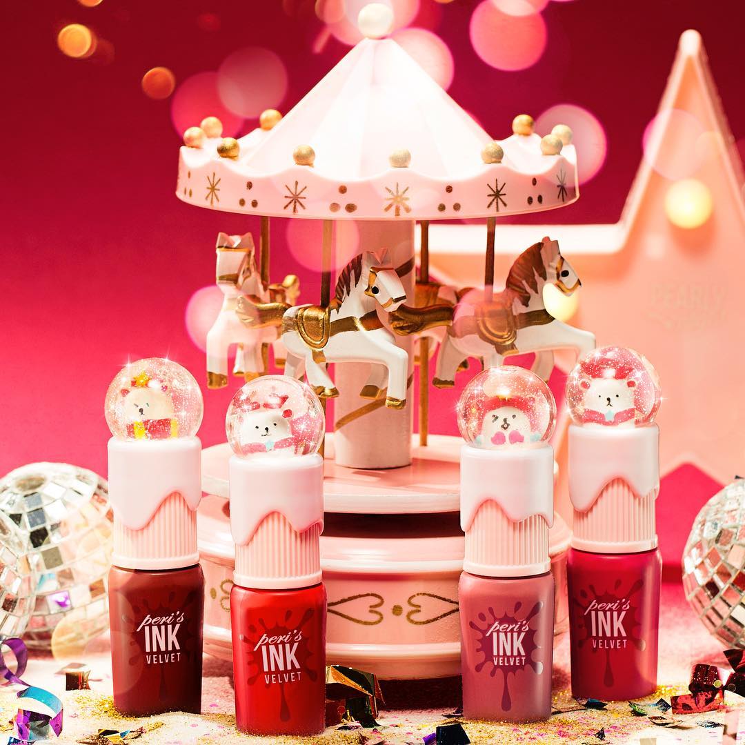 Peripera Pearly Night Ink Velvet # 14 Beauty Peak Rose