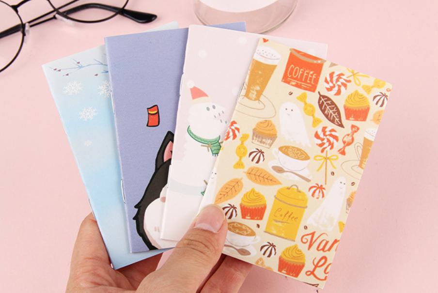 🔥ราคาส่ง🔥สมุดโน๊ตรวมลายการ์ตูนน่ารัก ยอดฮิต(เลือกลาย)✔️พร้อมส่ง สมุดจดบันทึกโน๊ต สมุดพกพาเล่มเล็ก