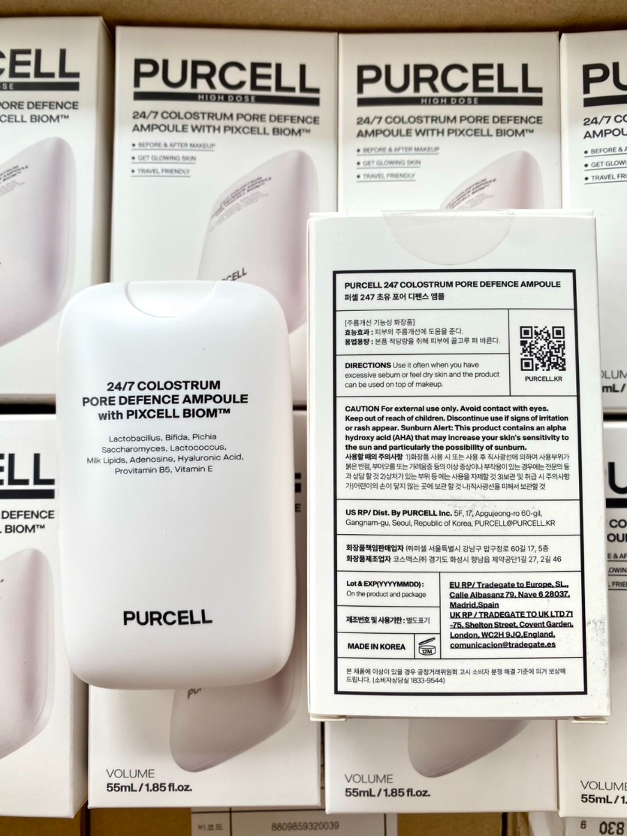 Purcell 24/7 Colostrum Pore Defence Ampoule with Pixcell Biom 55 ml.