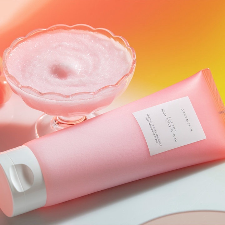 Graymelin Pink Salt Body Scrub To Foam 300 g.