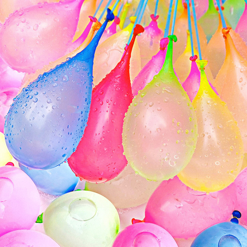 💦💦ของเล่นลูกโป่งน้ำ🌈Water Balloons ชุดแพ็ค 111ลูก✅พร้อมส่งในไทย ลูกโป่ง ของเล่นเด็ก สงกรานต์ เกมส์ปาร์ตี้