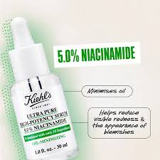 Kiehl's Ultra Pure High-Potency 5.0% Niacinamide Serum 30 ml.