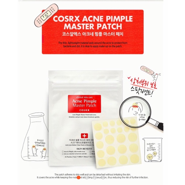 COSRX Acne Pimple Master Patch 24 Patches