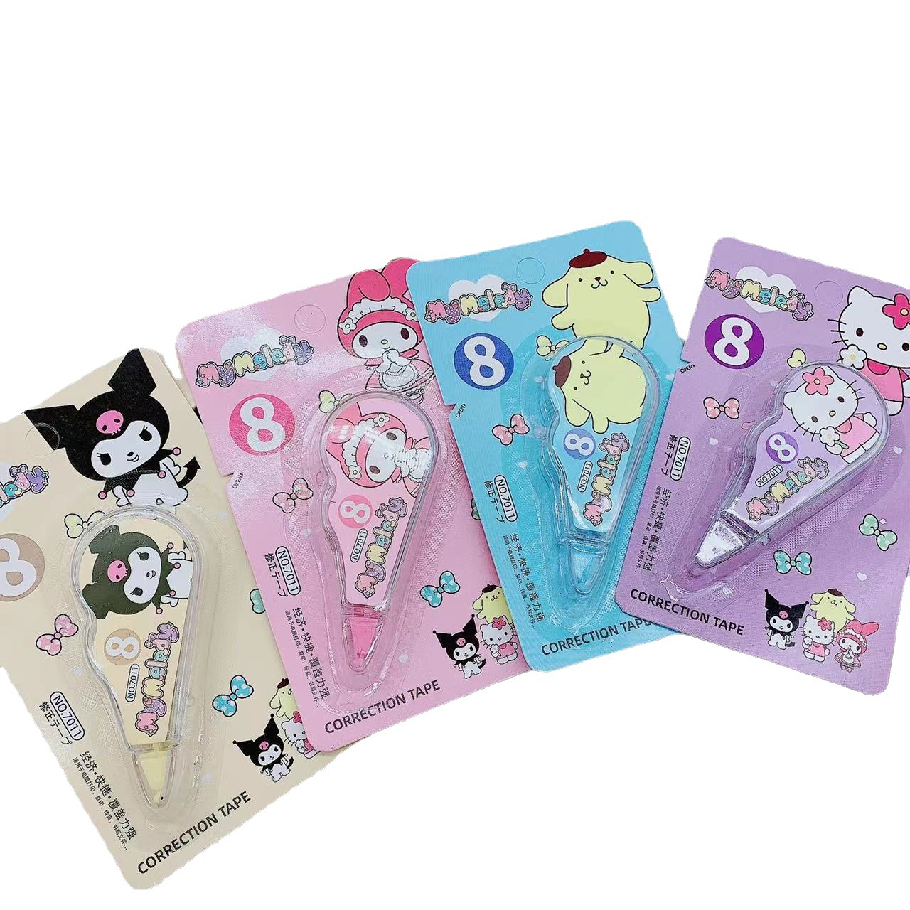 🌈⭐เทปลบคําผิด⭐🌈ลายการ์ตูนดัง No.8📌สุ่มลาย ราคา 8 บาท/ชิ้น✔️พร้อมส่ง Ohwowshop เครื่องเขียน ลบได้