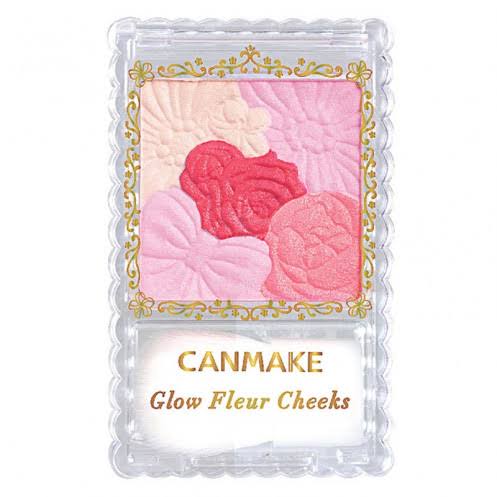 Canmake Glow Fleur Cheeks 6.3 g. #06 Milk Red Fleur