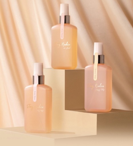 Body Holic Stay Nudie Hair & Body Mist 100 ml. # Ivory Musc