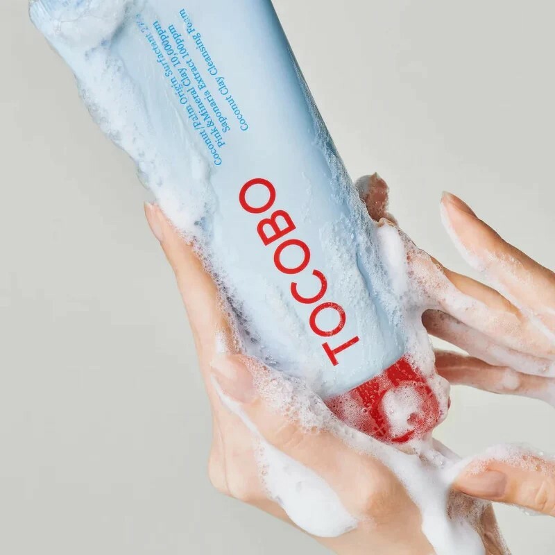 TOCOBO Coconut Clay Cleansing Foam 150 ml.
